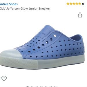 Native Shoes Kids' Jefferson Glow Junior